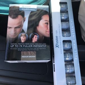 Xfusion hair fibers kit